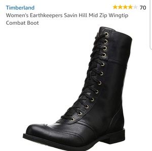 Timberland Wingtip Combat Boot